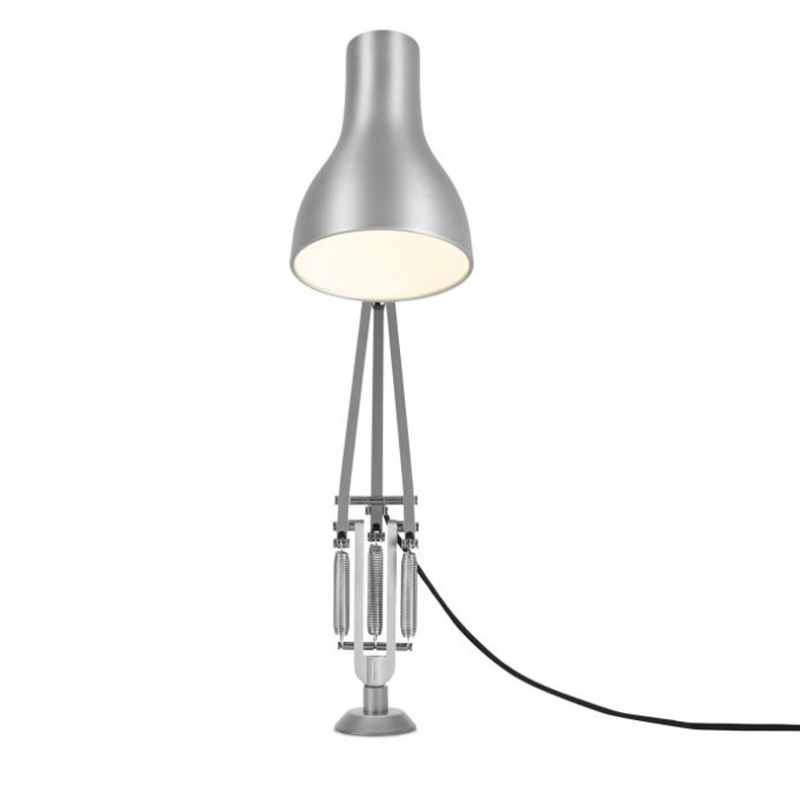 Type 75 Lamp with Desk Insert, Silver Lustre-2