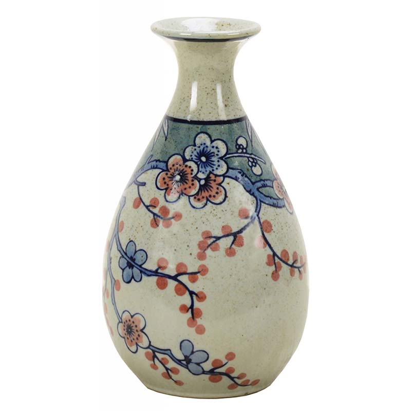 Weeping Plum Bud Vase, H22cm, Ivory-0