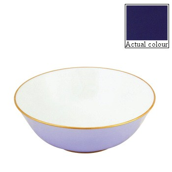 Sous Le Soleil Open Vegetable Dish, W9 x L25cm, Matt Gold Classic Sevres Blue-0