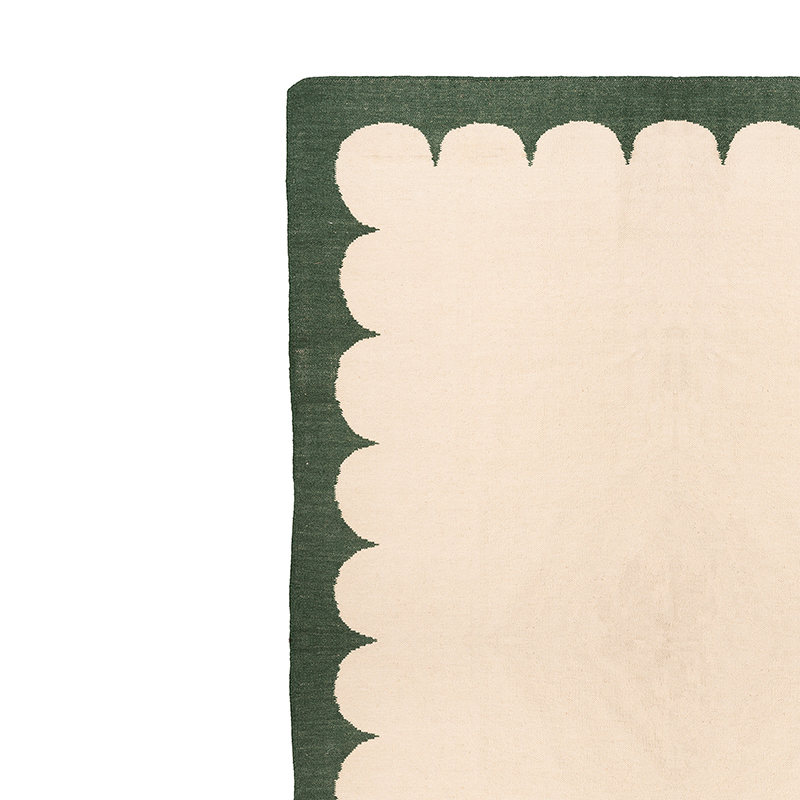 Portico Rug, 170 x 250cm, Forest Green-2