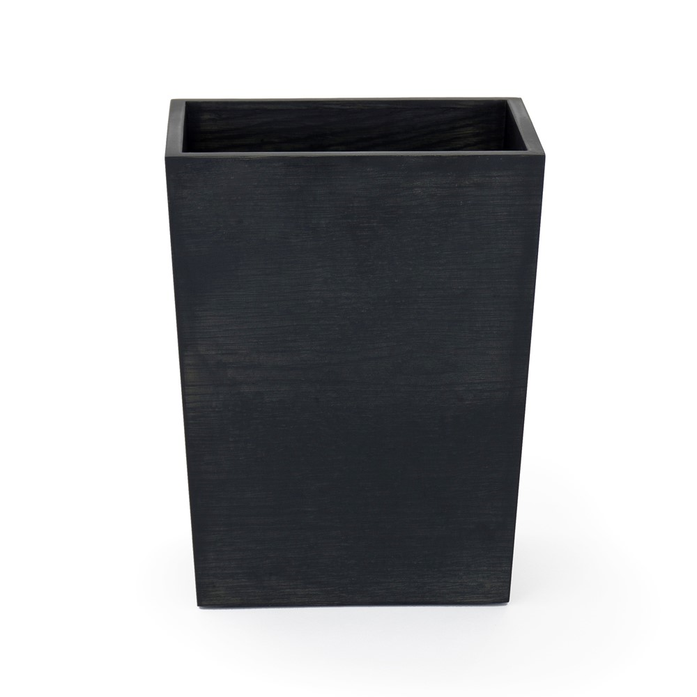 280 Mezza Rectangular bin, H28 x W22 x D16.5cm, Black-1