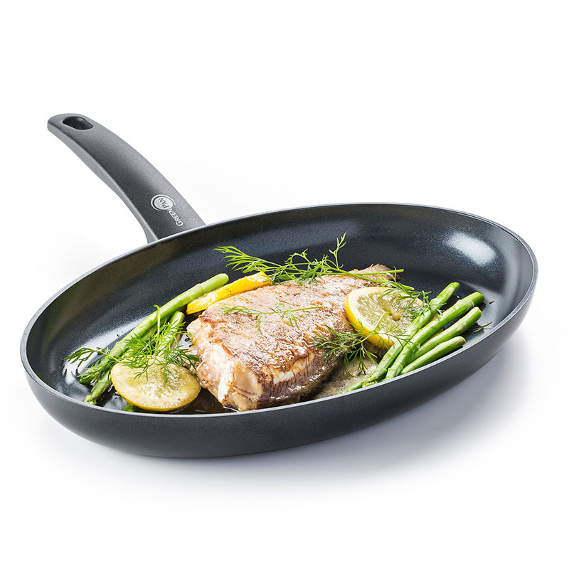 Cambridge Non-Stick Fish Pan, Black-7