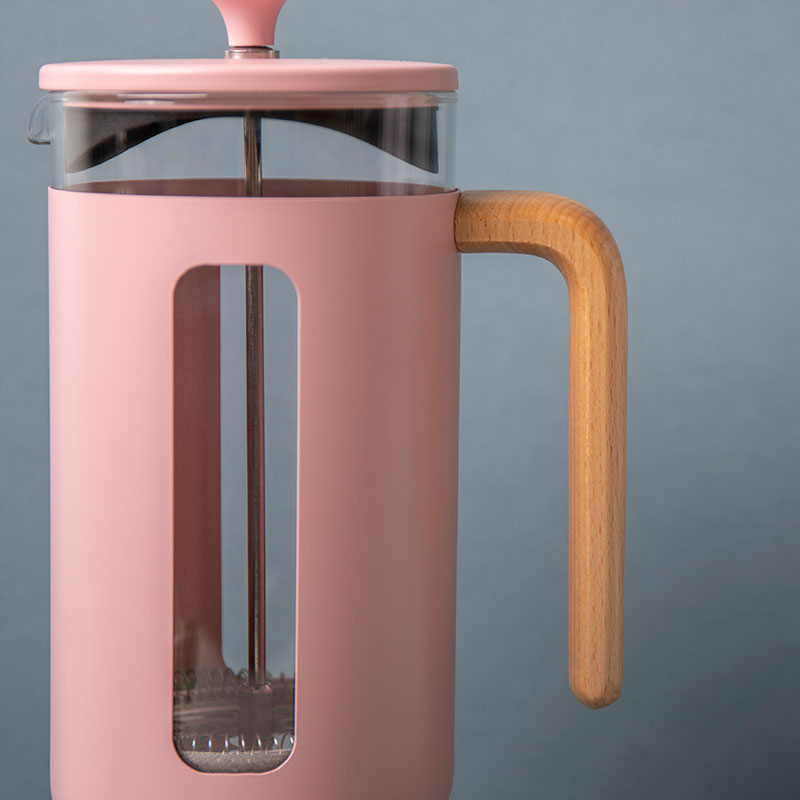 Pisa Cafetiere 8 Cup, Pink-1