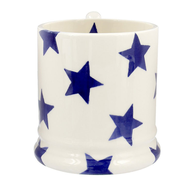 Blue Star Mug, 300ml, Cream-4