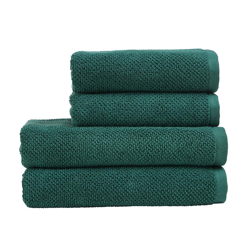 Brixton Hand Towel, Emerald-1