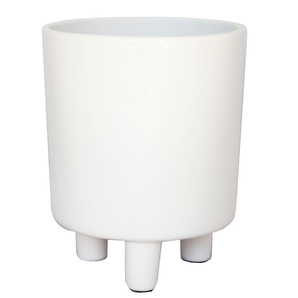 Pisa Planter, H20 x W24 x D24cm, White-0