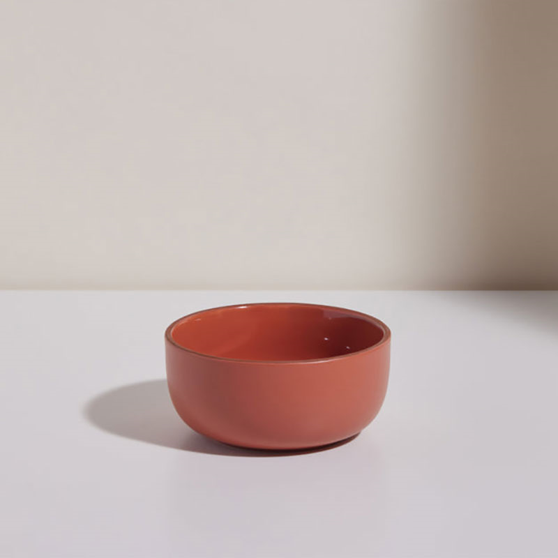 Set of 4 Soup Bowls, 15cm, Terracotta-0