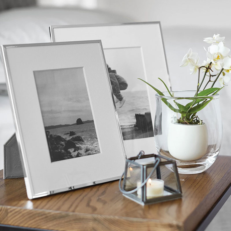 Fine Silver Photograph frame, 8 x 10"-0