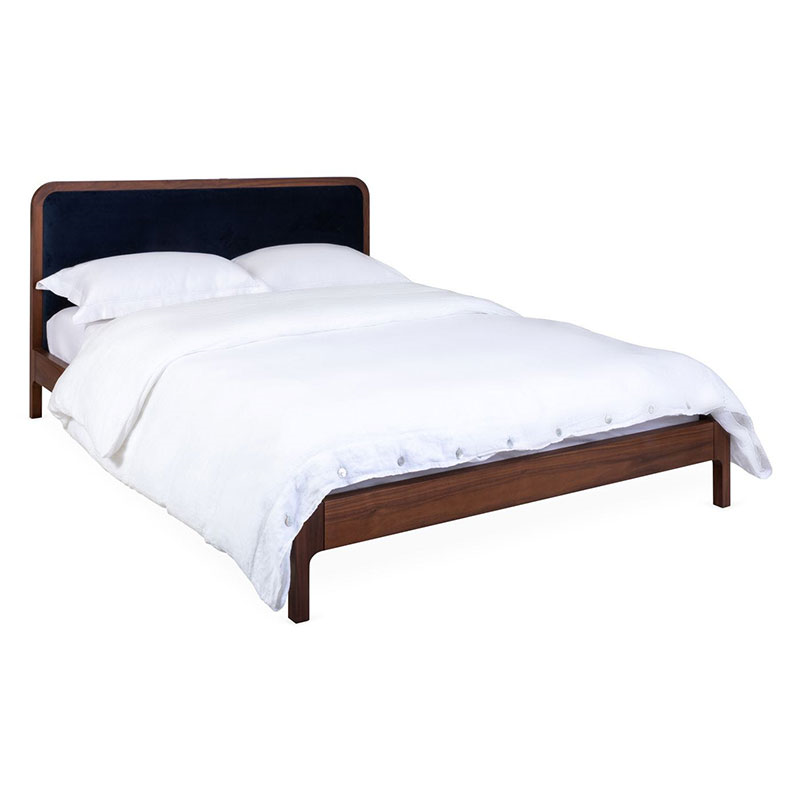 Artie King Size Bed, Walnut-2