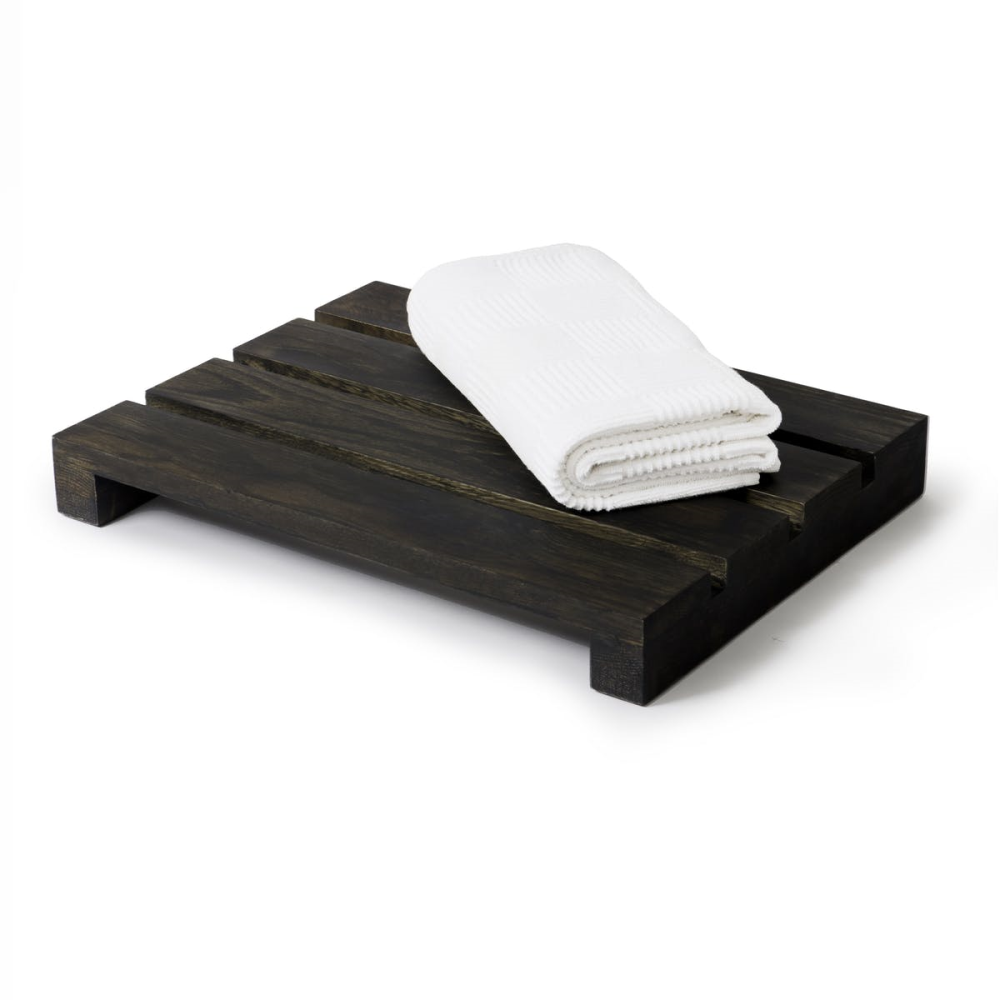 Apartment duckboard, H6 x W50 x D38cm, Dark Brown-0