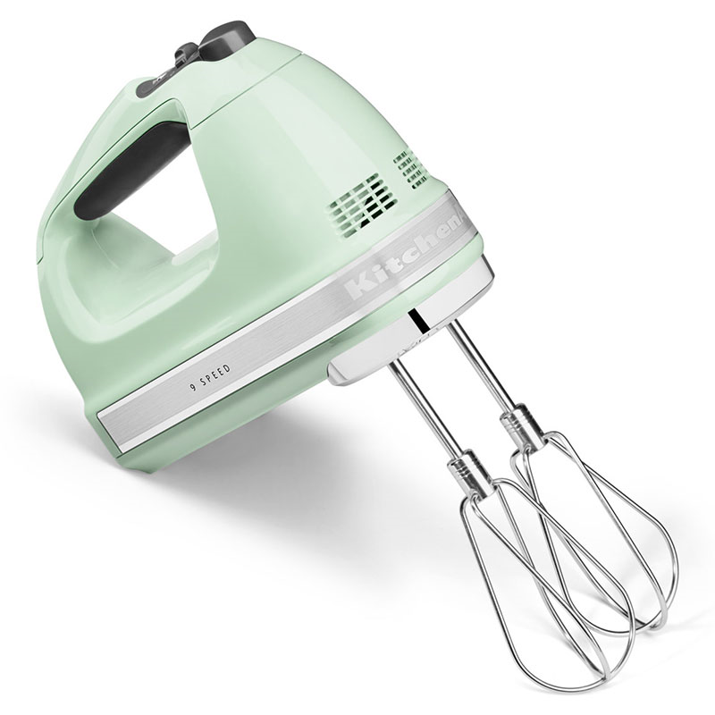 9 Speed Hand Mixer, Pistachio-4