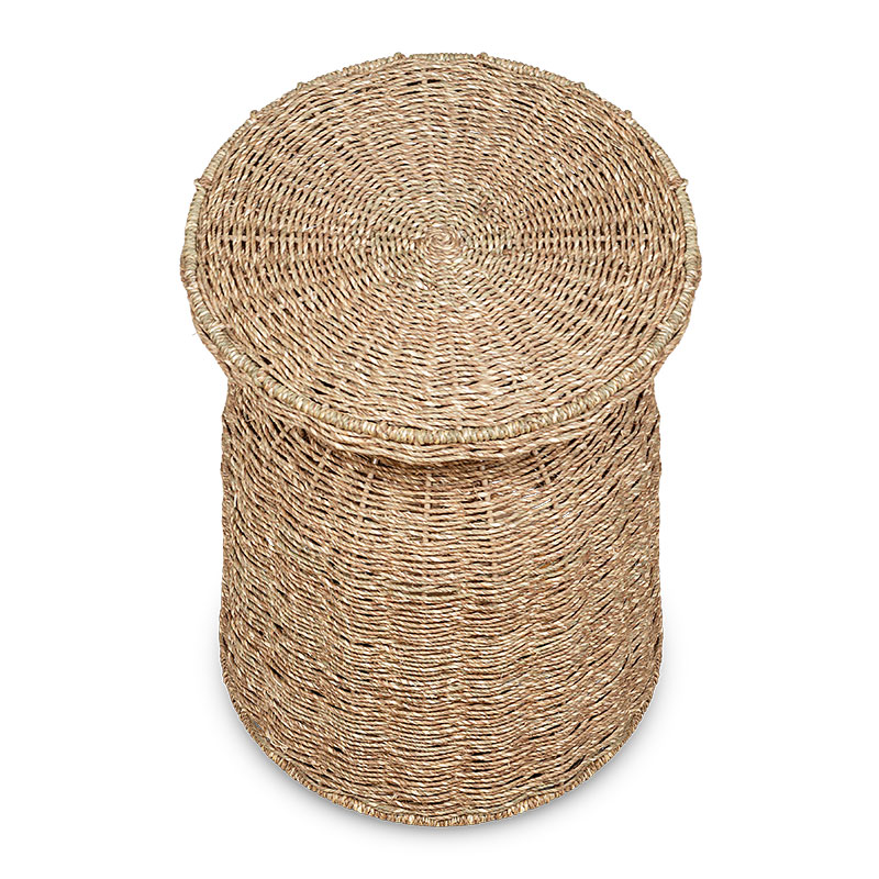 Nish Side Table, Rattan-3