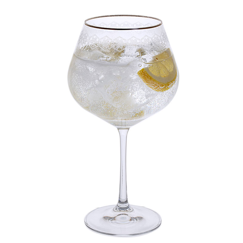 Gatsby Pair of Copa Gin and Tonic Glasses, 570ml, Clear-1