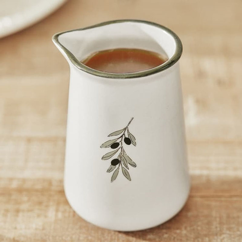 Olive Branch Jug, 150ml, Neutral-3