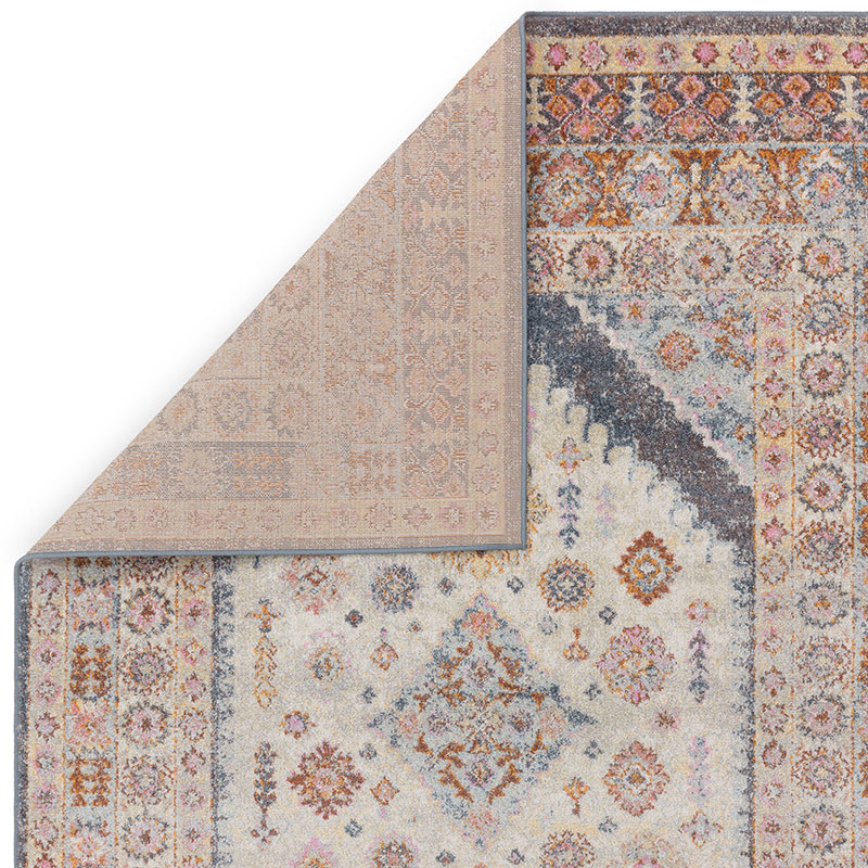 Flores fiza classic persian medallion rug, 200 x 290cm, Multi-3