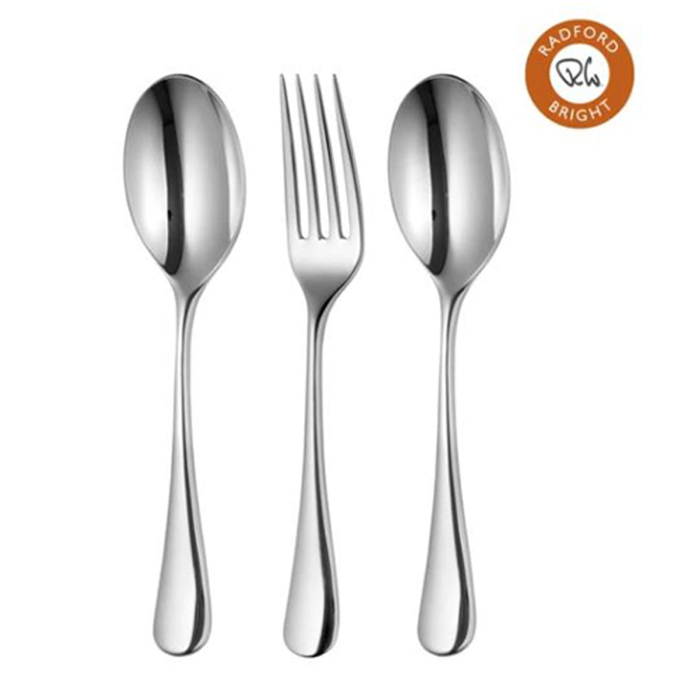 RW2 Satin 3 piece serving set, stainless steel-1