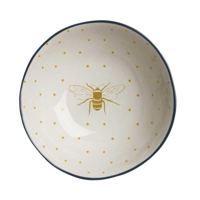 Bees Nibble Bowl, Stoneware-0