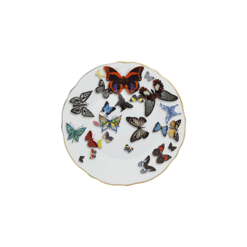 Butterfly Parade Bread & Butter Plate, D17cm, Multi-0