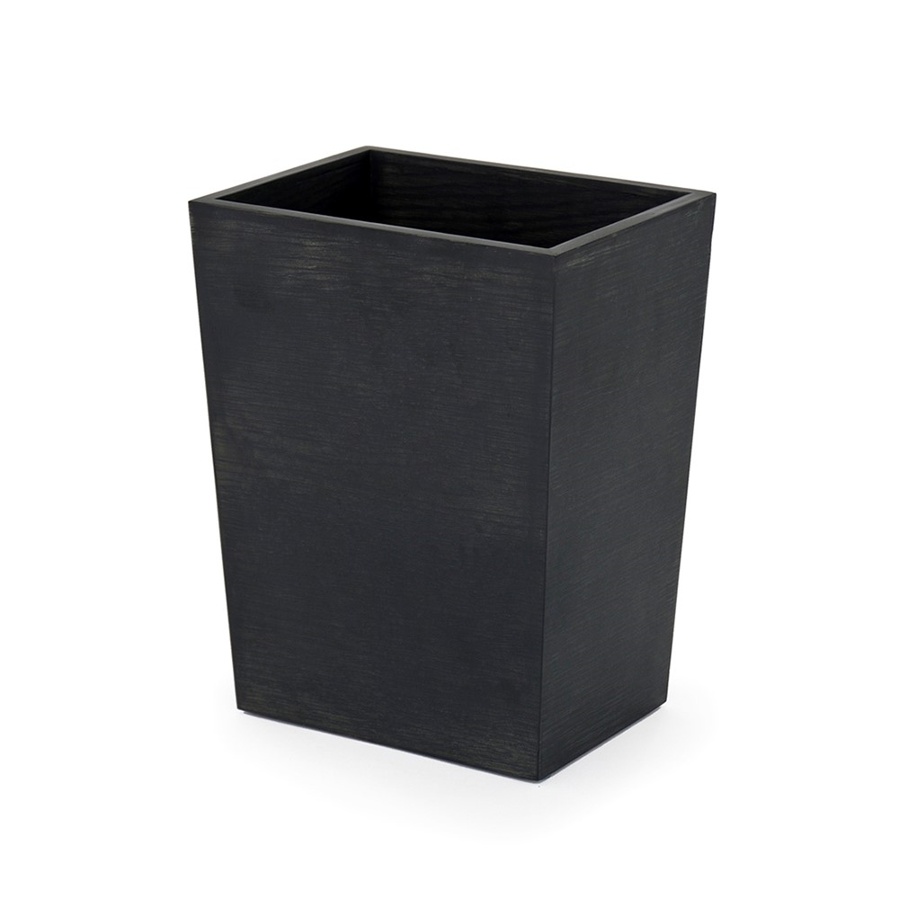 280 Mezza Rectangular bin, H28 x W22 x D16.5cm, Black-0