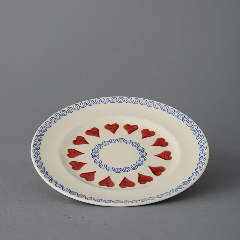 Hearts Plate, 25cm-0