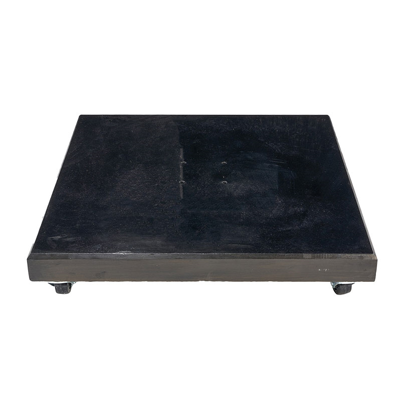 Modena Parasol Base, 120kg, Polished Black Granite-0