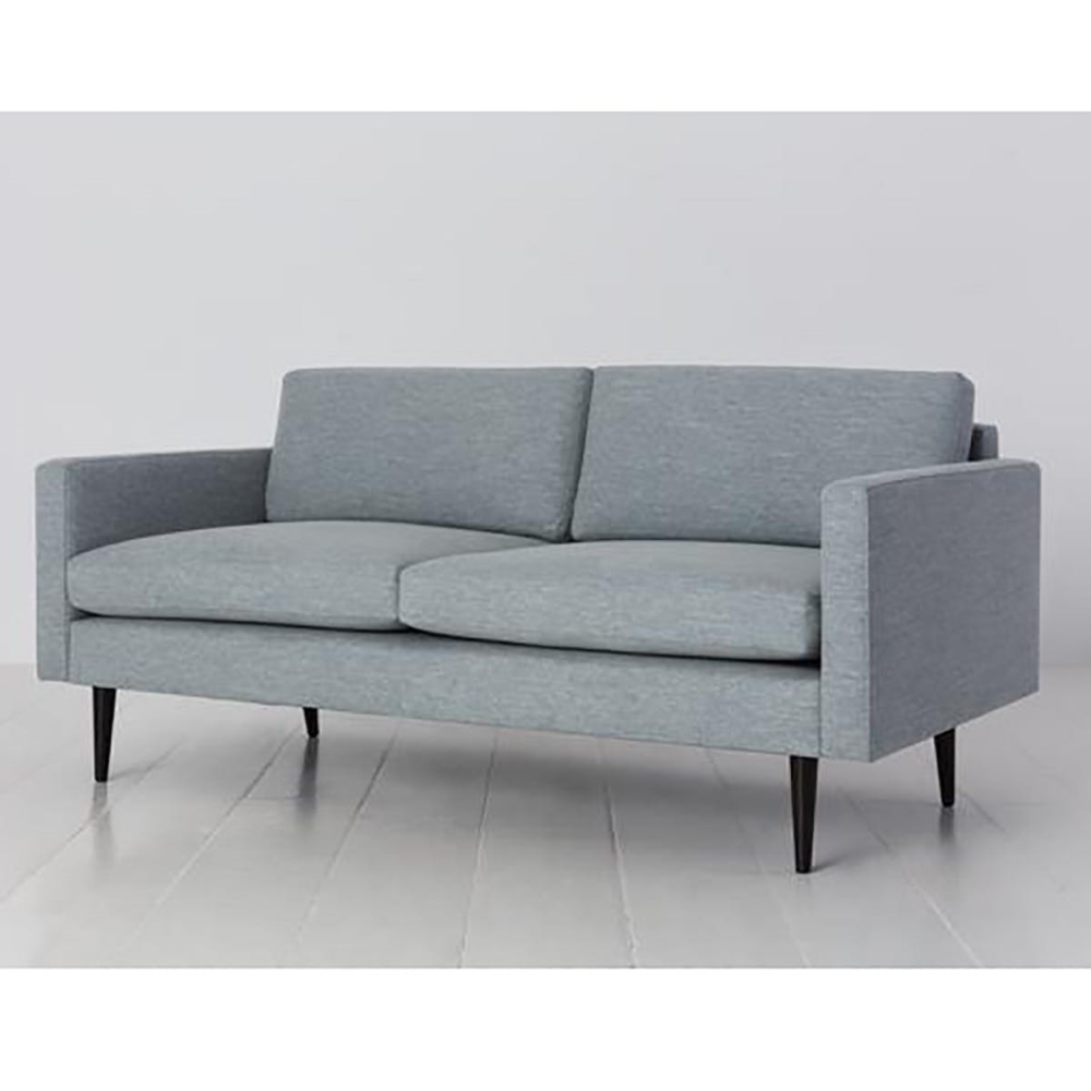 Model 01 2 Seater Linen Sofa, Seaglass-0