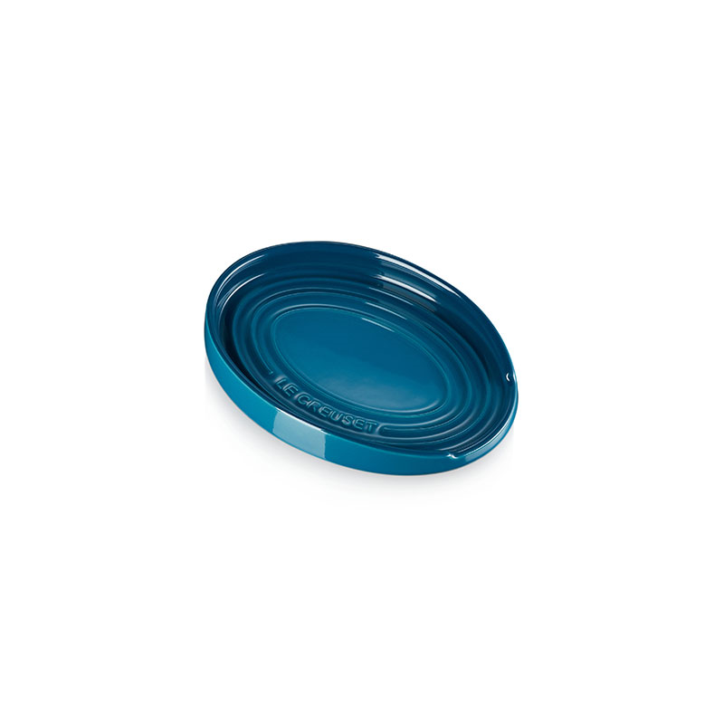 Oval Spoon Rest, Deep Teal-0