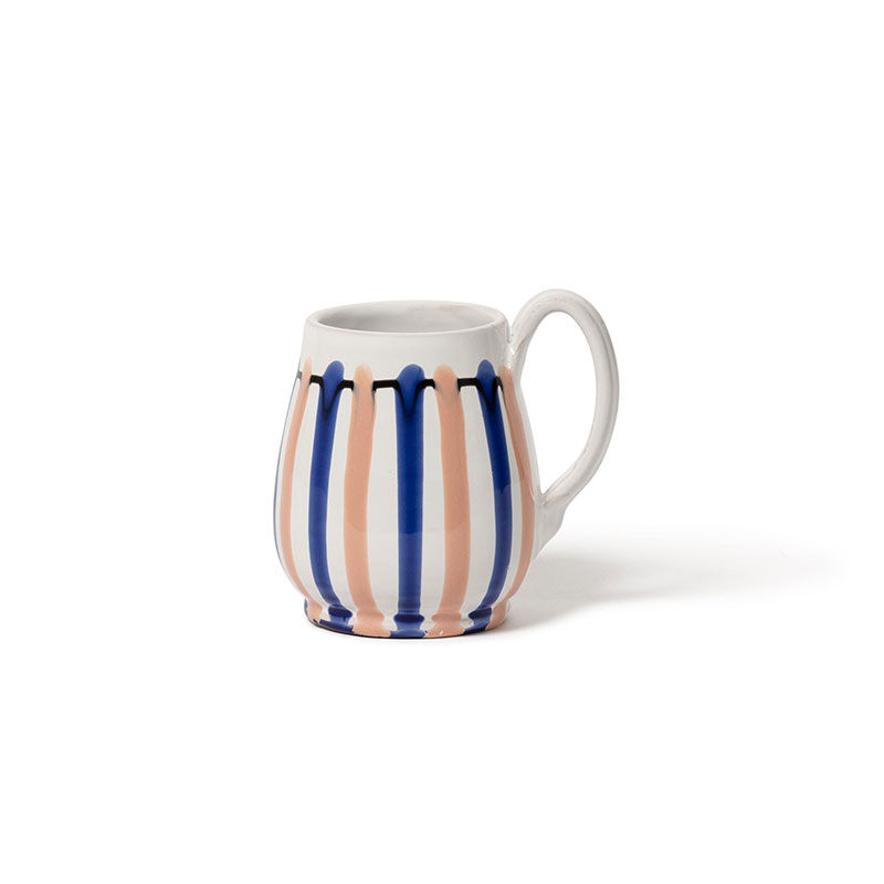 Drip Mug, 250ml, Blue and Pink-0