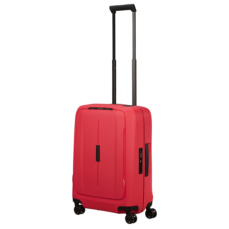 Essens Cabin Suitcase, H55 x W20 x L40cm, Hibiscus Red-2