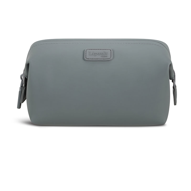 Lost In Berlin Toiletry Bag, H13 x L23 x W12cm, Cement Storm-0