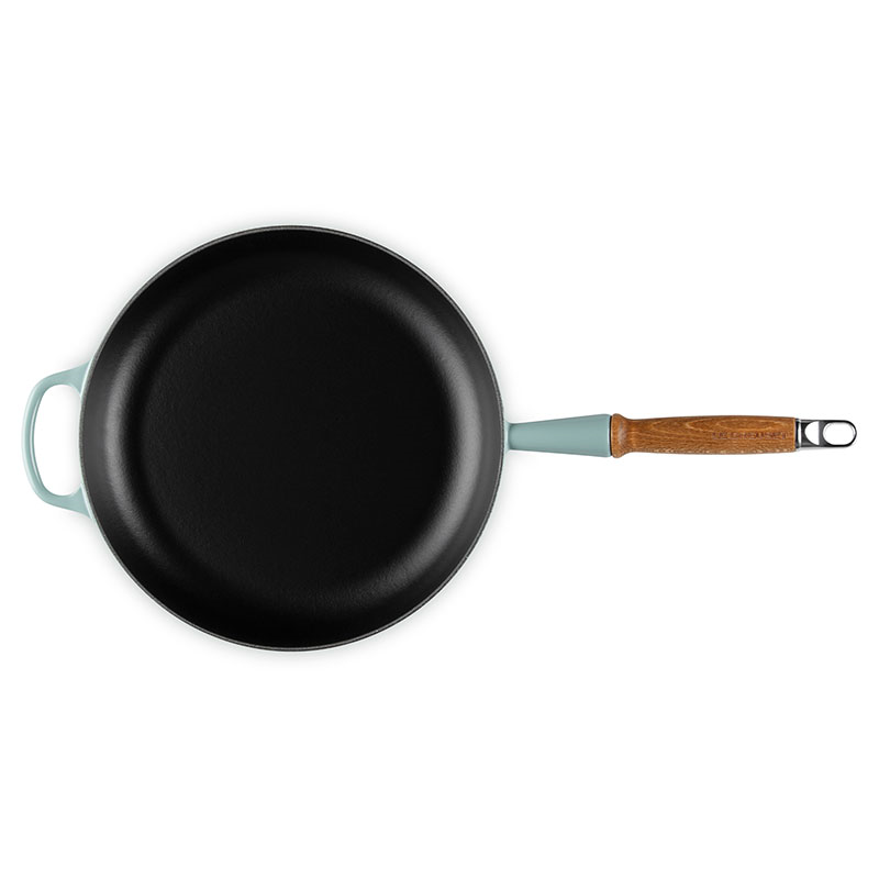 Cast Iron Frying Pan, 28cm, Sea Salt-3