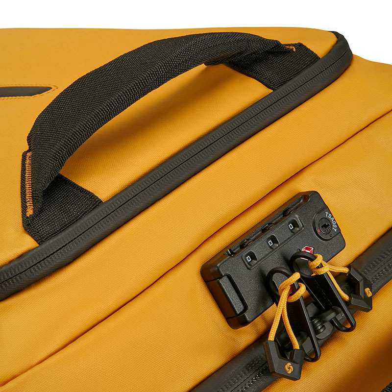 Ecodiver Duffle with Wheels, H55 x L35 x W23cm, Yellow-5