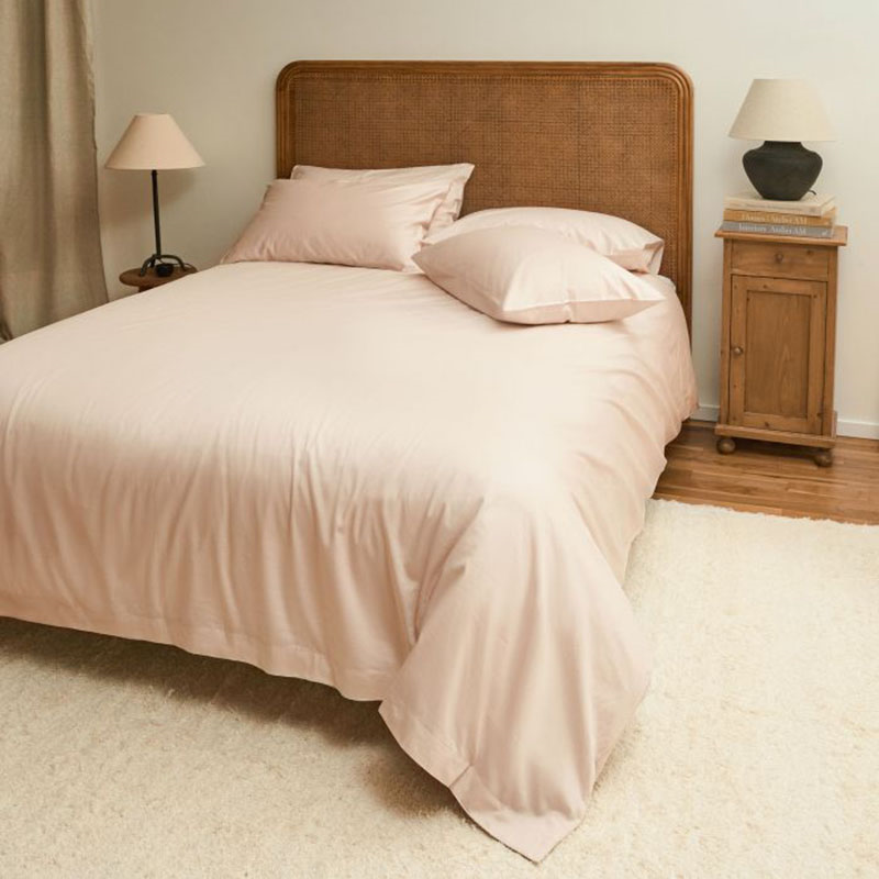 The Original 300 Thread Count Duvet Cover, Double, Dusky Pink-0