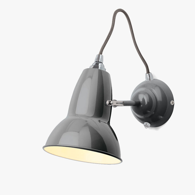 Original 1227 Wall Light, Dove Grey-1