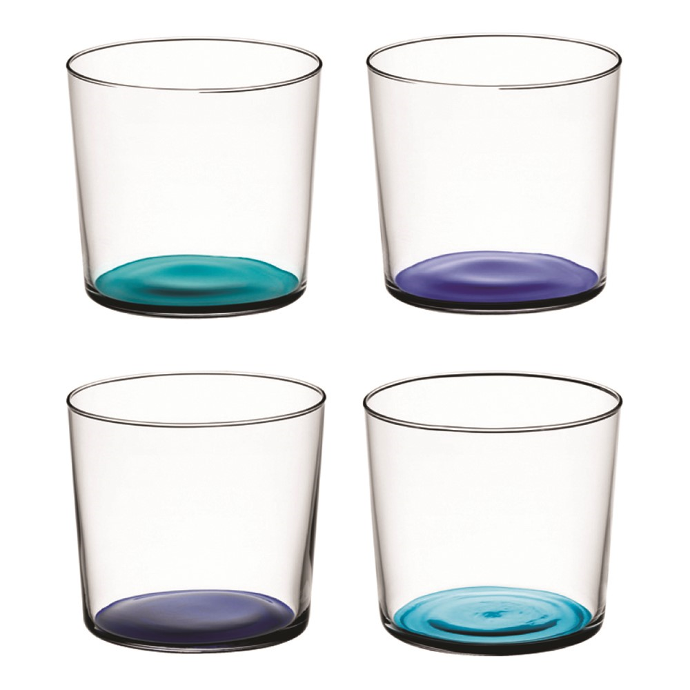 Coro Set of 4 tumblers, 310ml, lagoon assorted-0