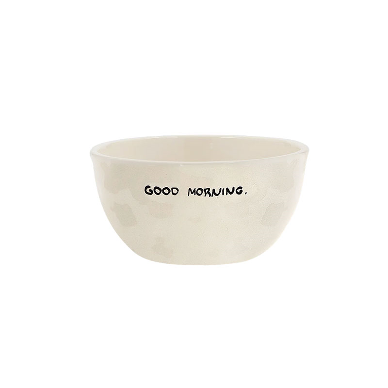 Good Morning Bowl, D17cm, Black-1