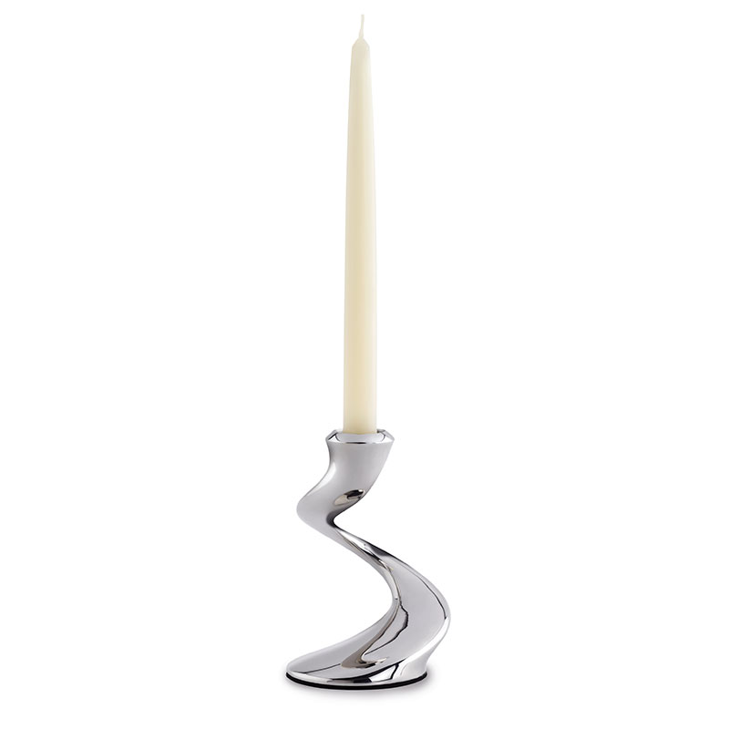 Windrush Candelabra, H19 x W26.5cm, Stainless Steel-4