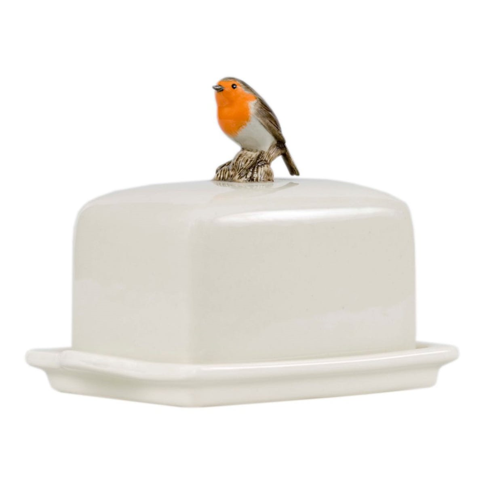 Robin Butter dish, L11.5 x D9 x H10.6cm-0