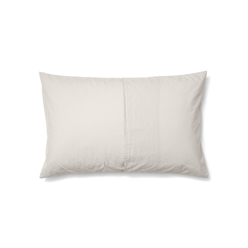 Relaxed Cotton Pair of Standard Pillowcases, Clay-4