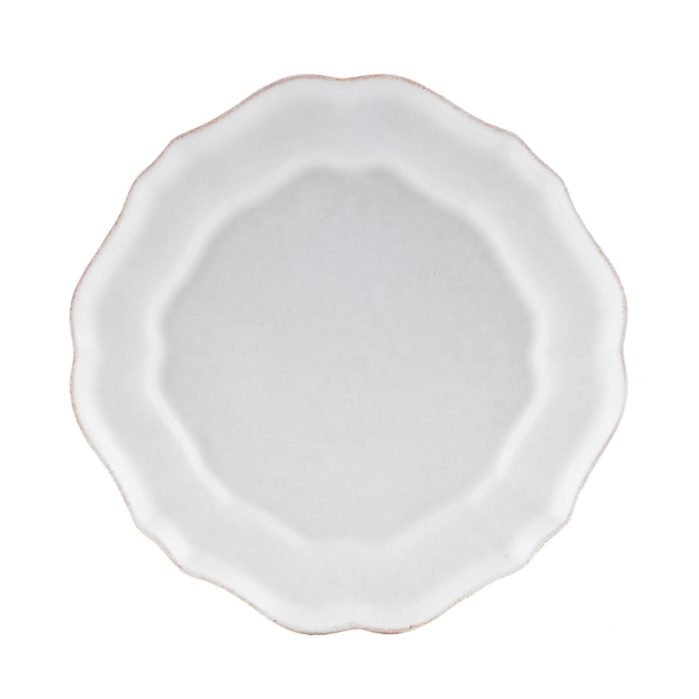 Impressions Set of 6 salad plates, 22cm, white-0