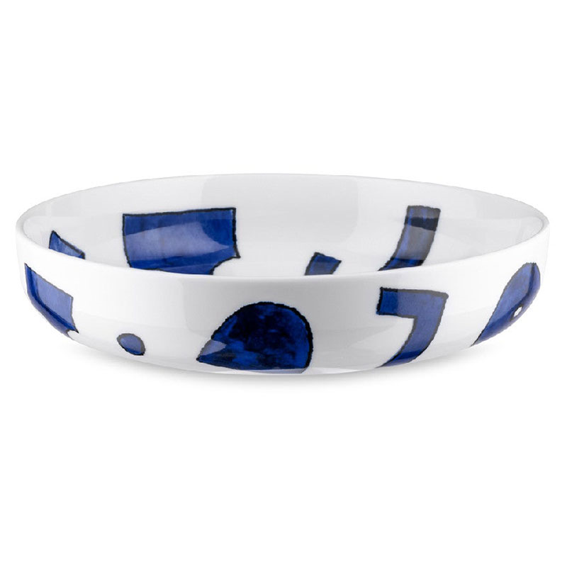 Itsumo Yunoki Soup Bowl, D20cm, Blue-0