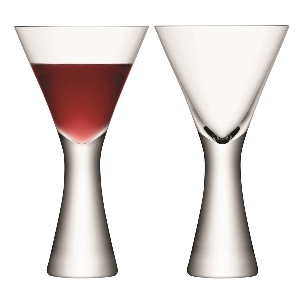 Moya Pair of wine glasses, 395ml, clear-0