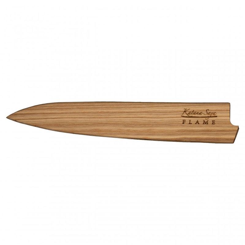 Flame Carving Knife, 20cm, Olive Wood-2