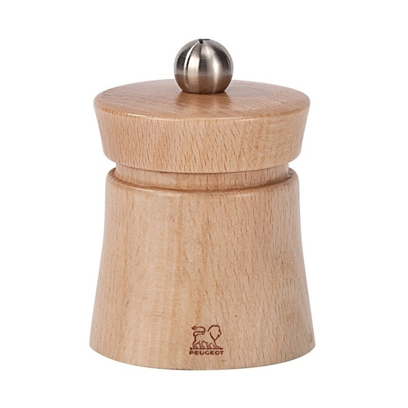 Baya Salt mill, 8cm, natural finish-0