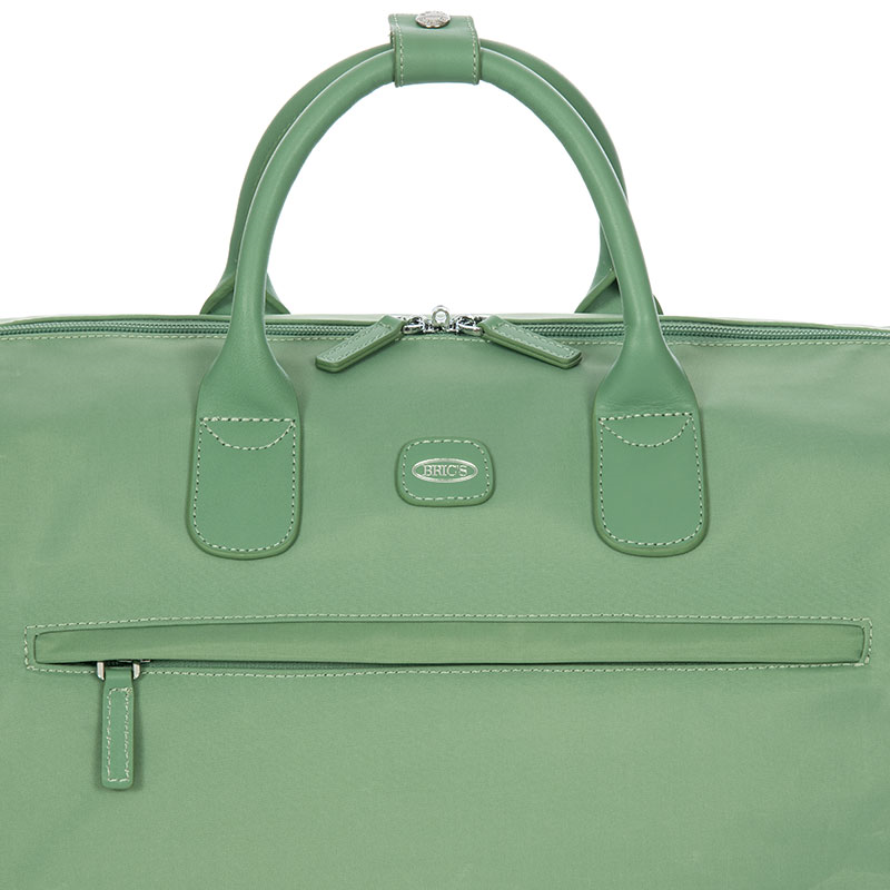 Positano Soft Holdall, H32 x L55 x W20cm, Sage Green-5