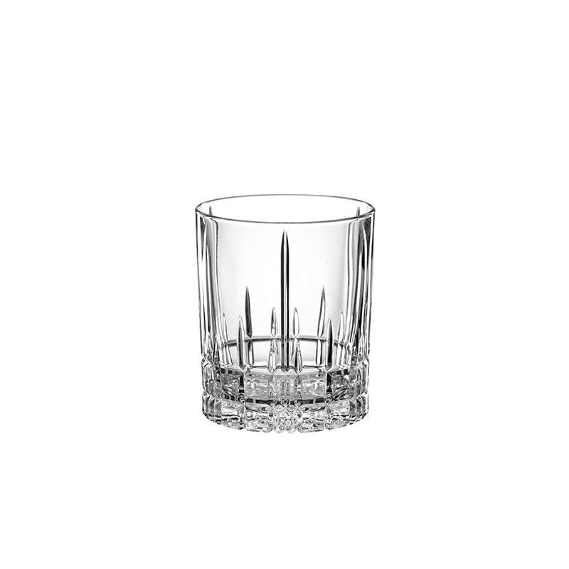 Perfect Serve Set of 4 Double Old Fashioned Glasses, 368ml, Clear-1