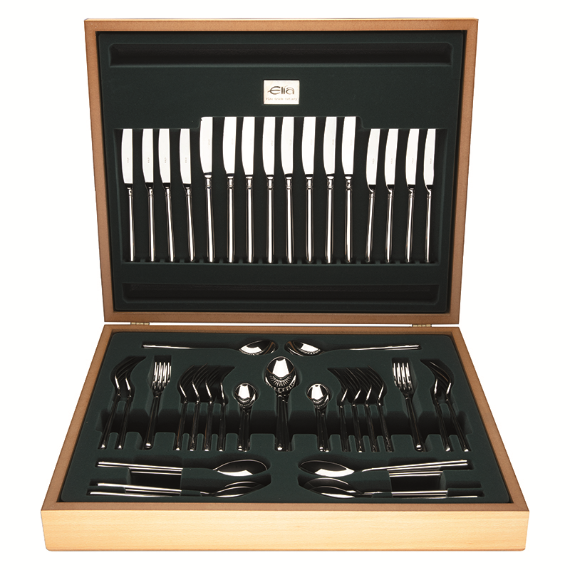 Premara 60 Piece Cutlery Set With Canteen, Mirror Finish-2