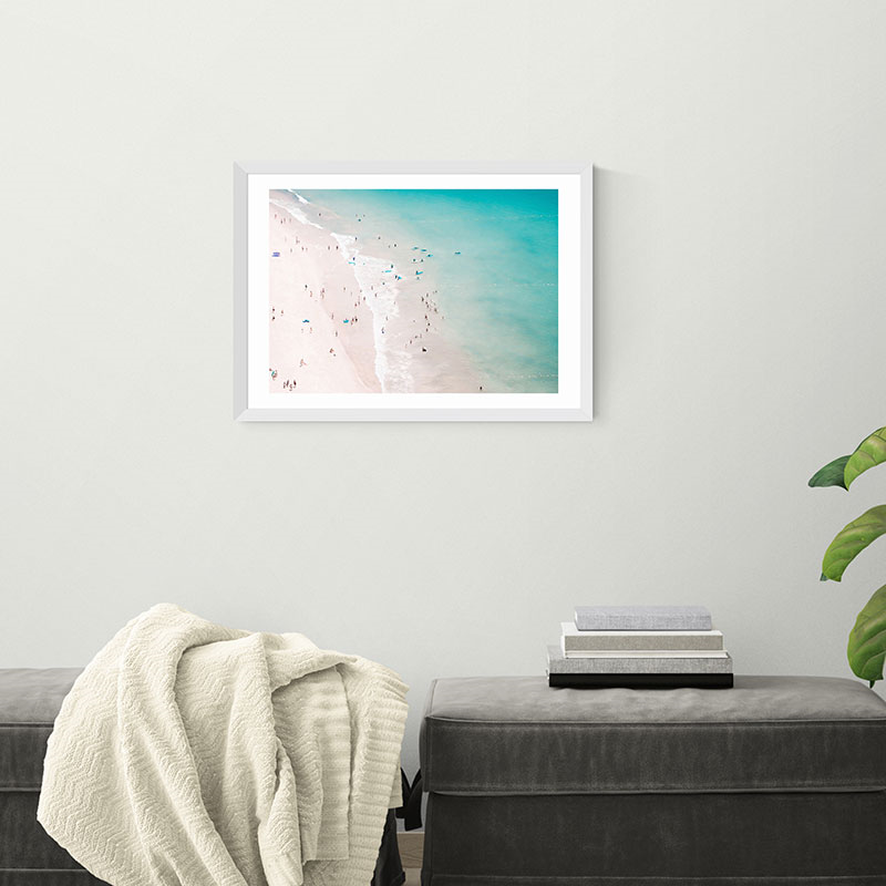 Ingrid Beddoes Beach Summer Lover II Framed Print, 63 x 45cm, Blue-1