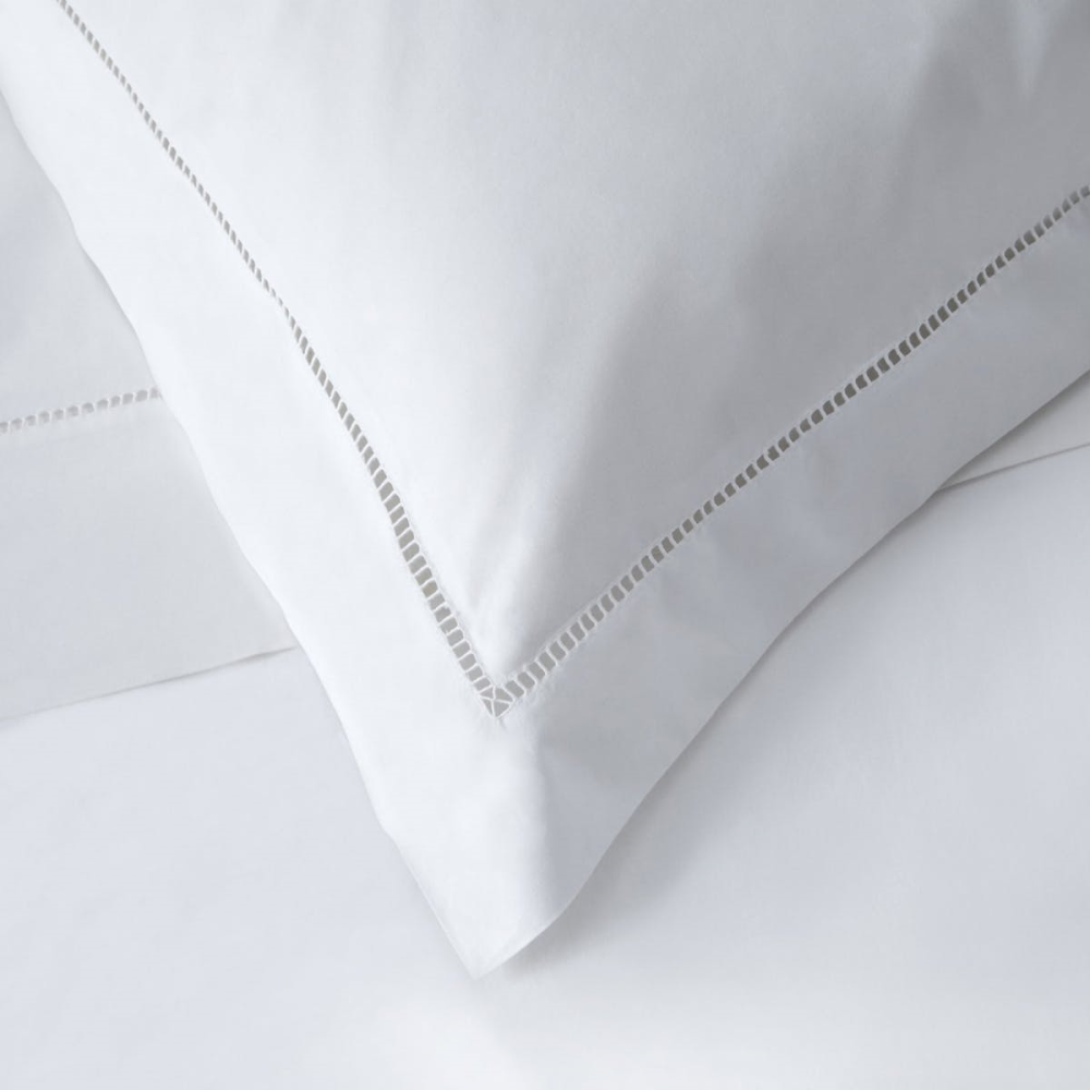 Santorini - 200 Thread Count Cotton King duvet cover, W225 x L220cm, White-1