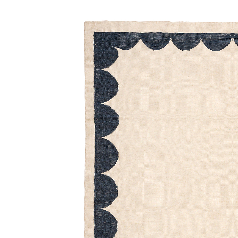 Cavea Rug, 170 x 250cm, Midnight Navy-2